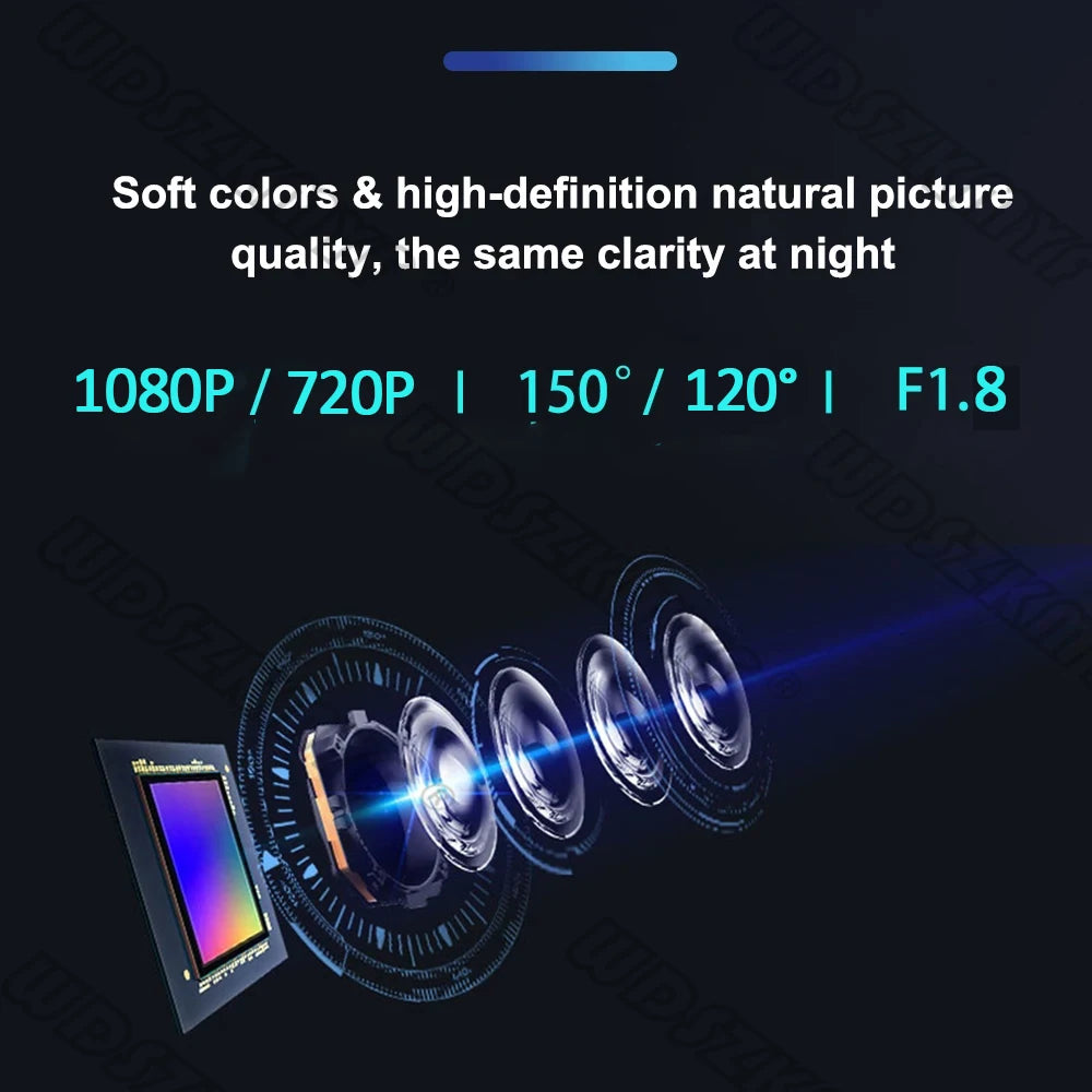 3Camera Dash Cam For Car Camera 1080P Video Recorder WIFI Car DVR 2lens Front Rear View Camera Night Vision Car Accessories