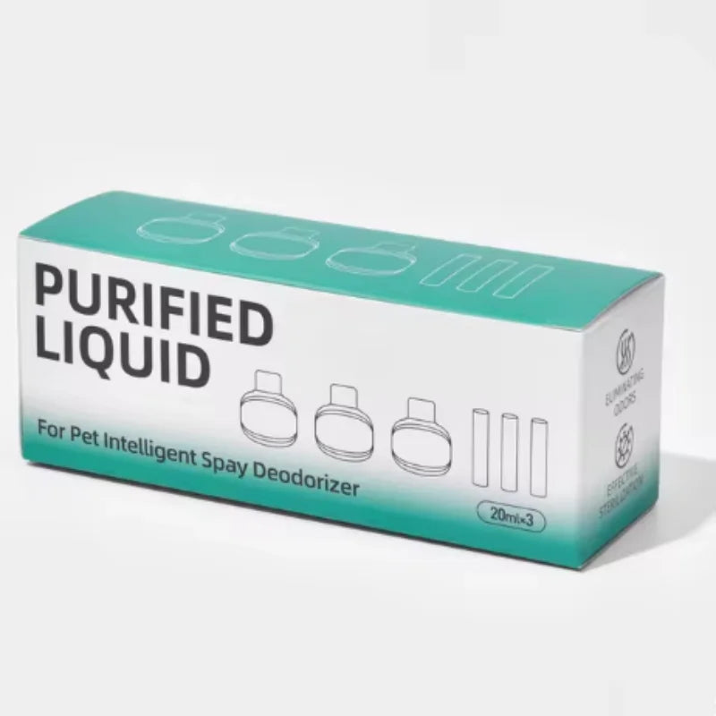 TONEPIE Cat Litter Box Accessoriess Smart Spray Deodorizer Eliminator Odor Control Air Cleaning Cat Toilet Accessories