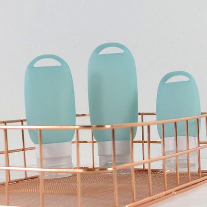 40/60/90ML Silicone Travel Bottles Leak Proof Refillable Travel Accessories Toiletries Containers Travel Cosmetic Tube #