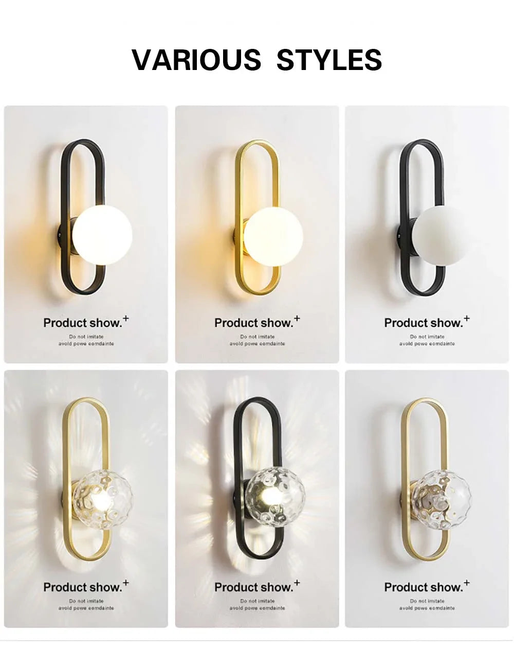 LED Wall Lamp For Luxury Living Room Bedroom Bedside Corridor Aisle Light Hotels Background Home Decorative Wall Sconce 12W