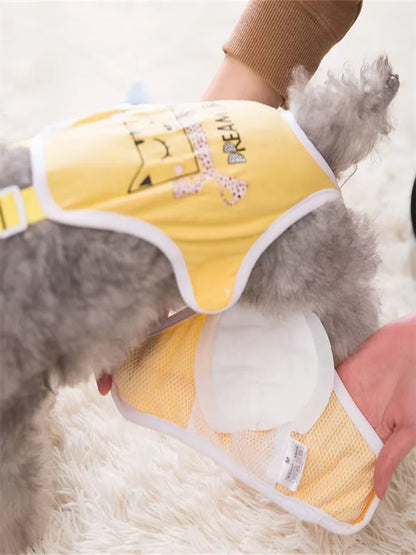 30/60 pcs bags, pet menstrual period sanitary napkin pads, small medium-sized dog, Teddy dog physiological pants, diapers pads