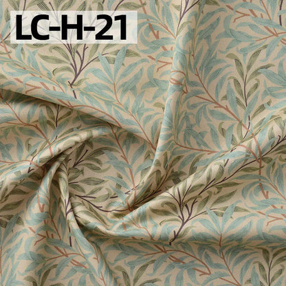 William Morris Fabric Cotton Digital Printing Classic Flower Printed Handmade Crafts Supplies Per Half Meter