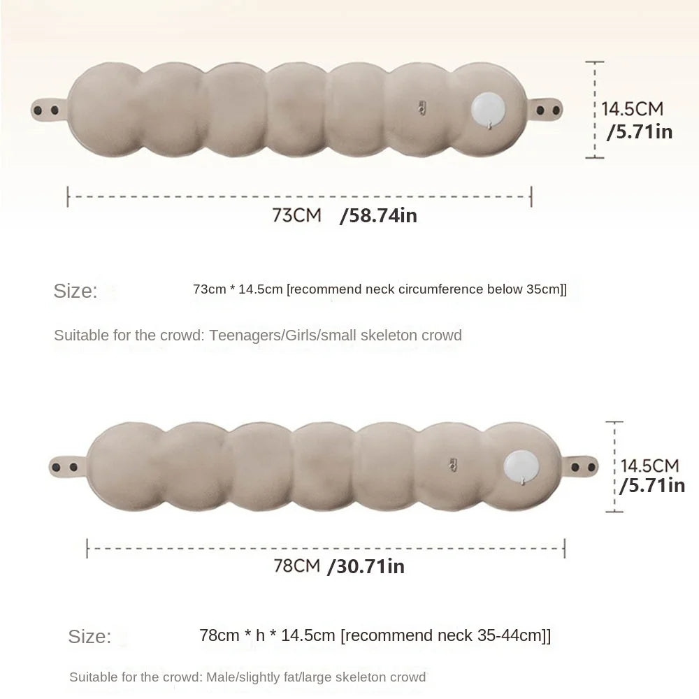 Pressed Inflation Inflatable Travel Pillow Lightweight Foldable U-shaped Pillow with Storage Bag Save Space