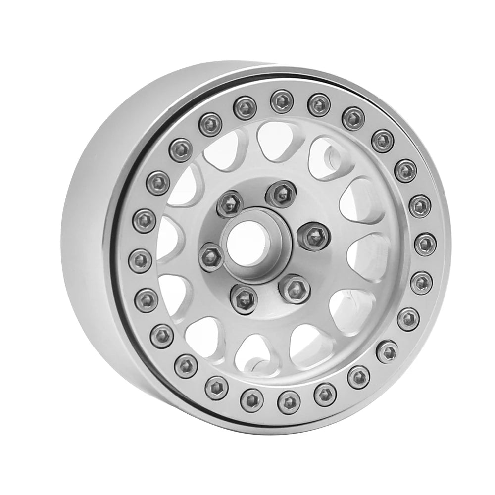 Metal 1.9 Beadlock Wheel Rim Hub for 1/10 Hsp Redcat Rc4wd WRAITH Tamiya Axial SCX10 D90 HPI RC Car Spare Part