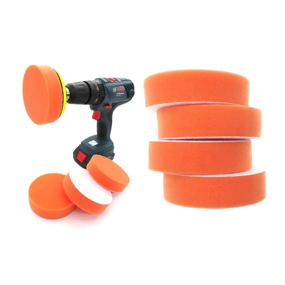 1Pcs Sponge Buffing Foam Sponge Polishing Pad Power Tools Accessories Removes Scratches Car Polishing Disc