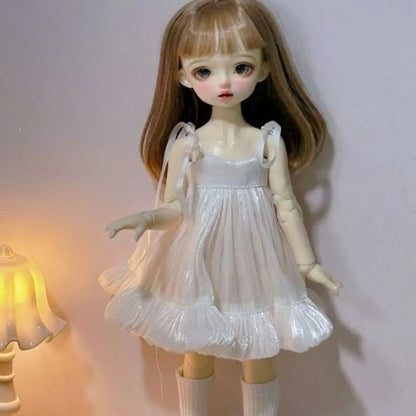 Casual Wears Doll Elegant Dresses Photo Props DIY Accessories Doll Handmade Clothes 1/6 BJD Pearlescent Doll Princess Clothes