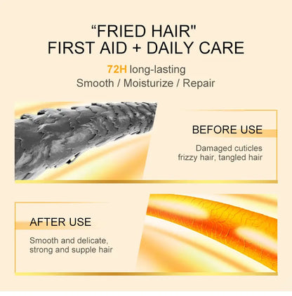 PURC Morocco Argan Oil Hair Serum Smoothing Repair Damaged Frizz Hair Treatments Nourishing Anti Dandruf Hair Care Product