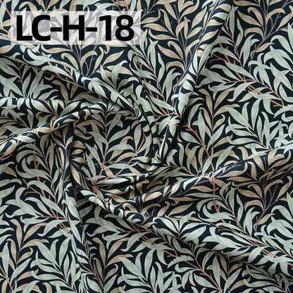 William Morris Fabric Cotton Digital Printing Classic Flower Printed Handmade Crafts Supplies Per Half Meter