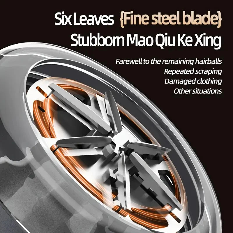 [Rechargeable Lint Remover] Portable Lint Remover Ball | USB Rechargeable Fabric Shaver & Clothes Trimmer with Digital Display,