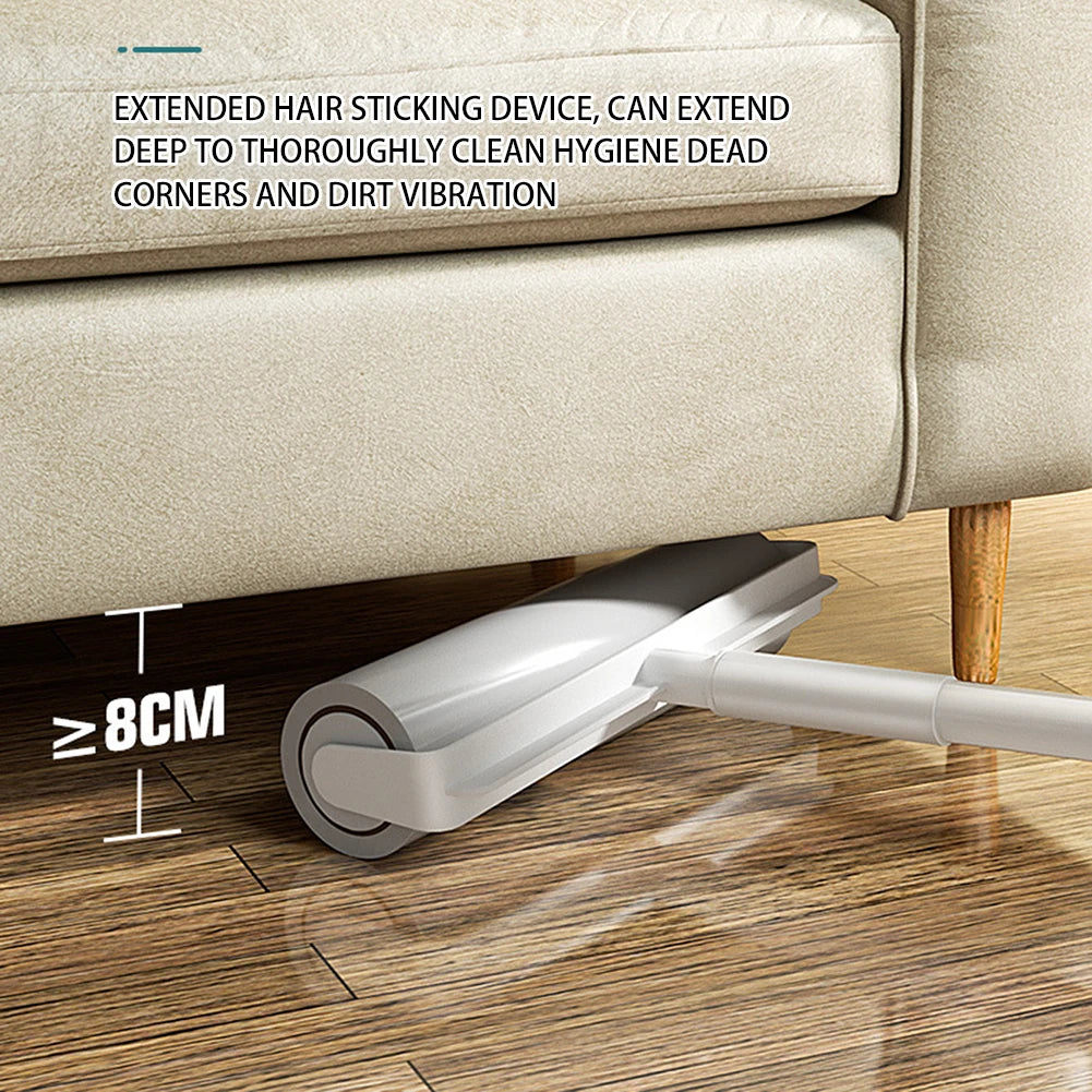 Clothes Bed Lint Remover Tool Large Cleaning Lint Roller With Long Handle For Car Seats Removes lint From Clothes