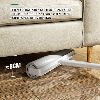 Clothes Bed Lint Remover Tool Large Cleaning Lint Roller With Long Handle For Car Seats Removes lint From Clothes