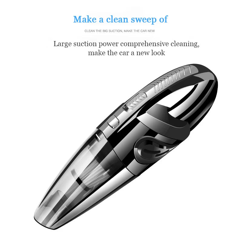 Cordless Handheld Vacuum Cleaner Powerful Cyclonic Suction Portable Rechargeable Quick Charge For Pet Hair At Home