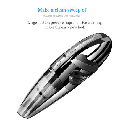 Cordless Handheld Vacuum Cleaner Powerful Cyclonic Suction Portable Rechargeable Quick Charge For Pet Hair At Home