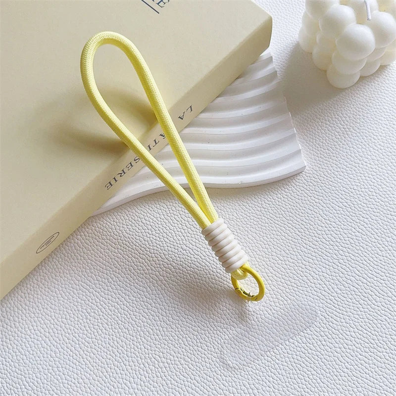 Mobile Phone Lanyard Strap Hanging Chain Ring Cord With Patch Wrist Strap For Cell Phone Case Rope Keychain