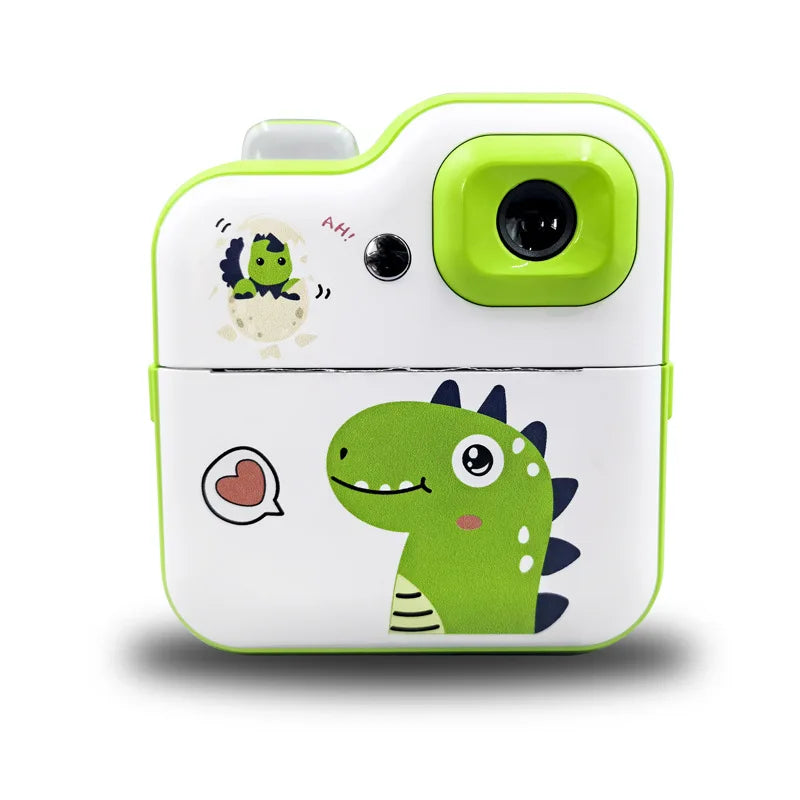 Kids Thermal Print Camera Instant Photo Printing Camera 1080P HD Digital Camera Toys Parent-child Interaction Camera Toys Gifts