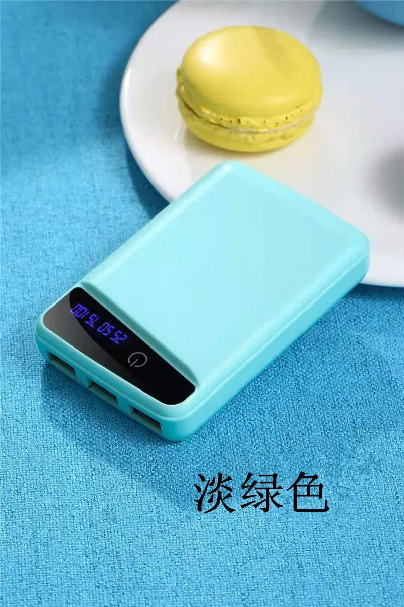 3×18650 DIY Shell Mobile Phone Charge Power Bank Case DIY Box 3 USB Ports 18650 Power Bank Case  Power Bank Cover Kit
