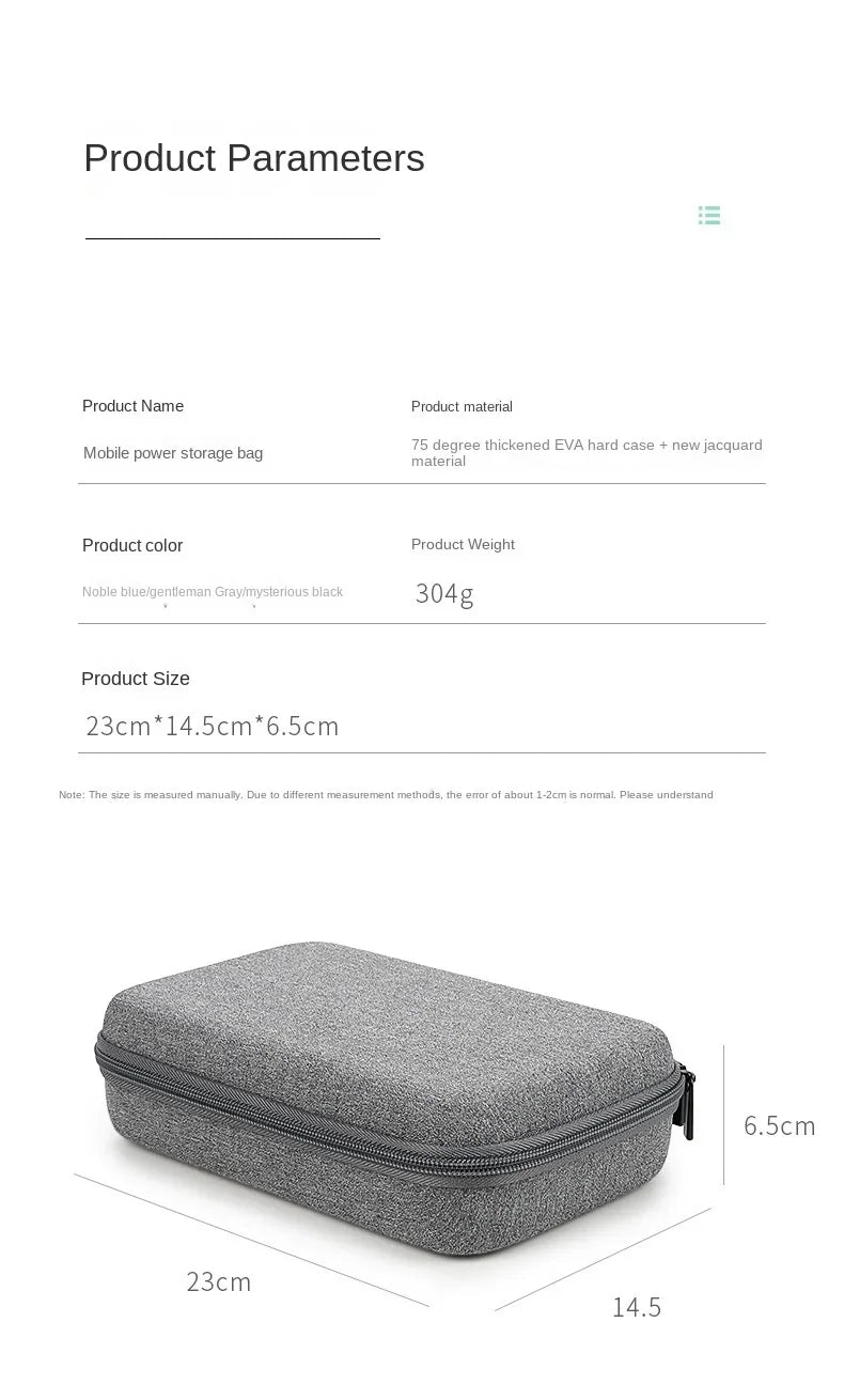 Large Capacity Travel Electronics Accessories Organizer Tablet Hard Disk Cable Portable Storage Bag EVA Airbag Travel Bags