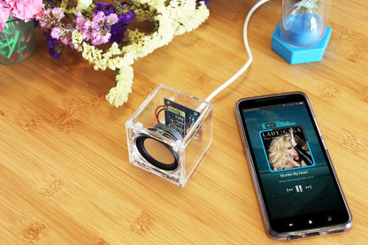 Mini Bluetooth Speaker Making Kit Small Audio Parts Electronic DIY Power Amplifier Mobile Speaker Electronic Kit Soldering