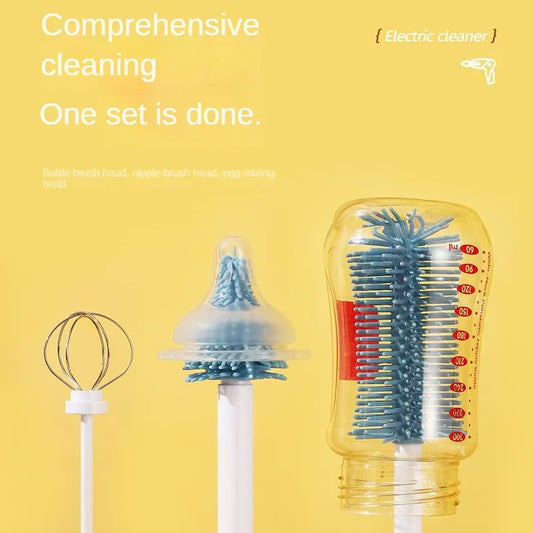 USB Handheld Blender, Silicone Brush, Electric Bottle Washing Machine, Wireless Egg Beater, Multi functional Food Mixing Blender