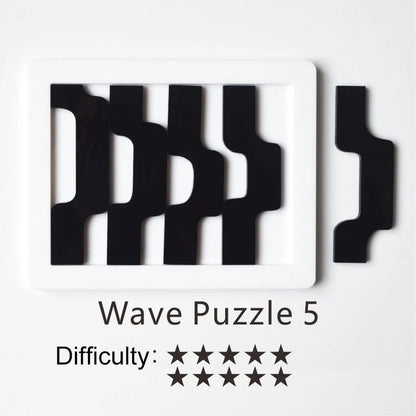 Difficult Puzzles Challenge Impossible Brain Burning Puzzles Adult Kid Fun Brainteasing Geometrical Shape Puzzle Game Toy