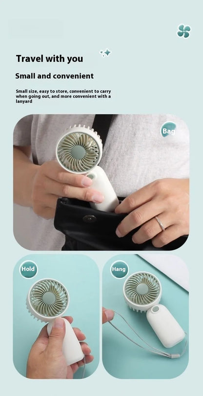 L617-Handy Handheld Fan - Small Size, Great for Travel, Commute and Daily Use