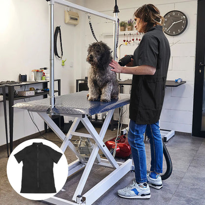 Waterproof Apron Pet Cosmetologist Clothes Pet Salon Grooming Beautician Bath Uniform For Home Outdoor Pet Hospital Pet Grooming