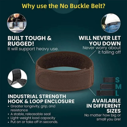 No Buckle Belt Stretch Elastic Jeans Belt Belt Buckle Elastic Waistband Lazy Invisible Belt Universal No Buckle Elastic Belt