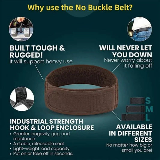 No Buckle Belt Stretch Elastic Jeans Belt Belt Buckle Elastic Waistband Lazy Invisible Belt Universal No Buckle Elastic Belt