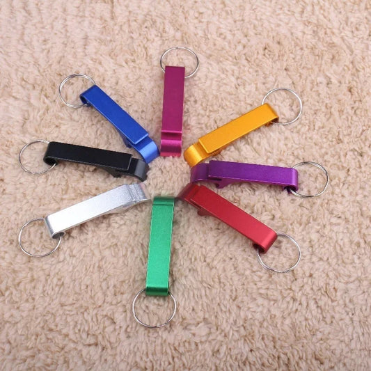 Beer Opener Personalize  Aluminum Metal Bottle Multifunctional Tools