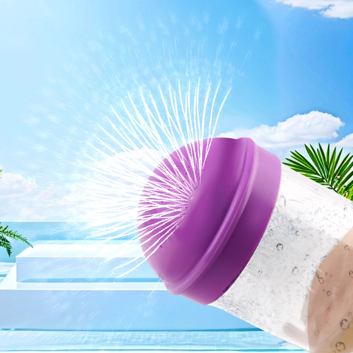 Fireworks, water guns, squirting water guns, water fights, summer beach water toys