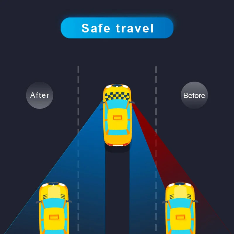 Car Blind Spot Rear View Mirror Wide Angle 360 Degree Adjustable Small Round Mirror Car Reverse Auxiliary Rearview Convex Mirror