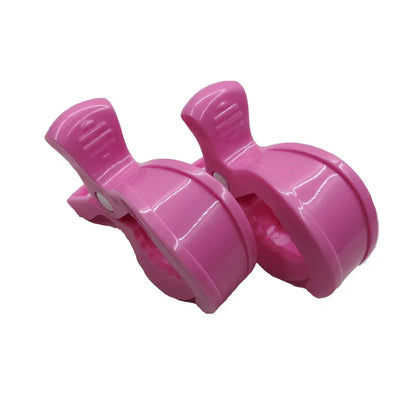 2pcs Stroller Hook Baby Car Seat Clips Toddler Baby Stroller Accessories Baby Stroller Clamp Alligator Clip Pram Peg Portable
