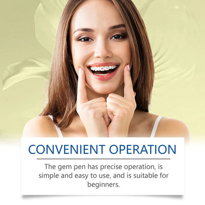 Eelhope Dental Diamond Decoration Set Teeth Fashion Beauty Decoration Diamond Lights up Personality Shining Dental Diamond