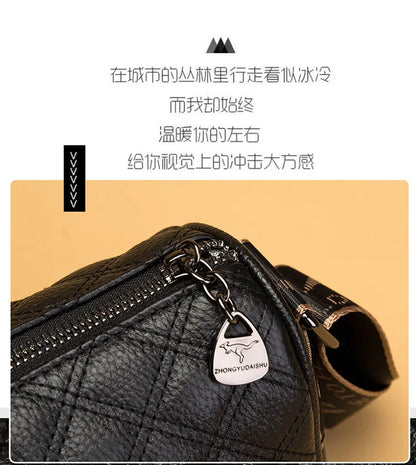 2025 Small Totes for Women New Trendy Crossbody Bag Fashionable Soft Leather Shoulder Bag Broadband Pillow Handbag for Women