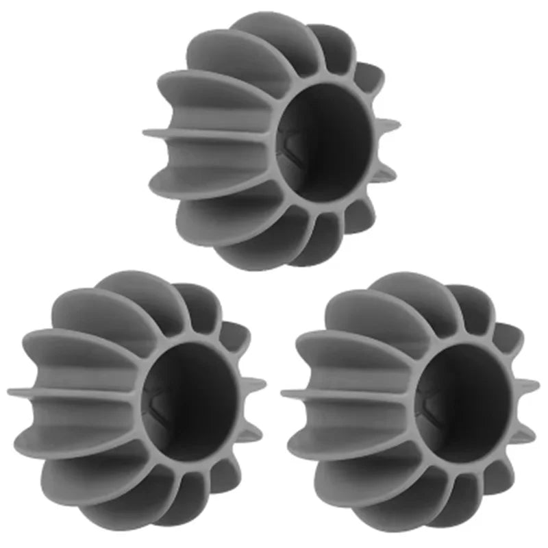 Magic Silicone Laundry Balls - Reusable Washing Machine Pet Hair Remover, Cat Hair Catcher & Clothes Cleaning Tool