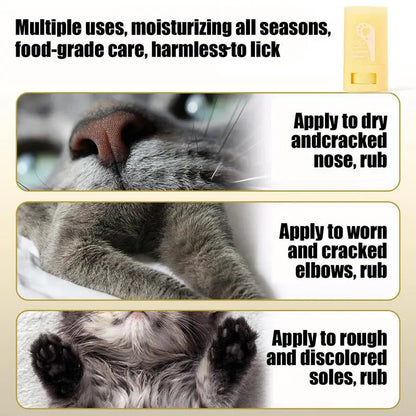 dog paw pad balm Cats Cat Paw Moisturizer Dog Balm Dog Paw Wax Coconut Oil Paw Pad Protection Balm Pet Supplies