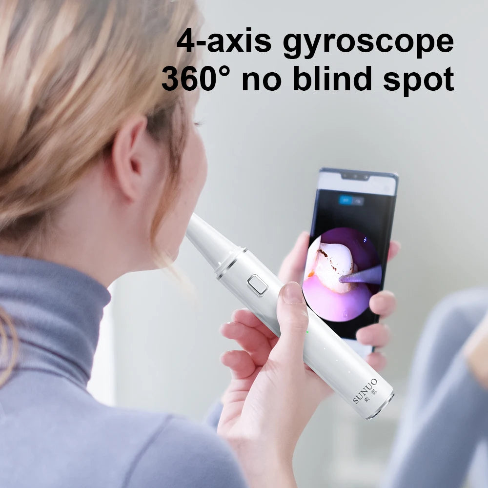 Electric Dental Scaler For Teeth 4 LED Tartar Stain Ultrasonic Tooth 1200mAh Clean Stone Health Care 4 Axis IPX7