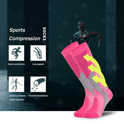 BraceTop 1 Pair Sports Stockings Compression Golf Sport Socks Medical Nursing Stockings Prevent Varicose Veins Socks Rugby Socks