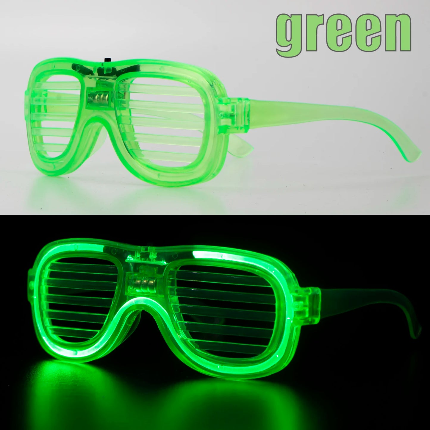 1 Pc Party Glow in the Dark Glasses Light Up LED Glasses Neon Party Favors Sunglasses Party Decor Party Supplies