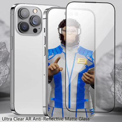 Blueo For iphone 15 pro Screen Protector  Ultra Clear AR Anti-Reflective Tempered  For iPhone 15 Pro Max Screen Protector
