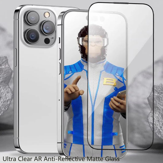 Blueo For iphone 15 pro Screen Protector  Ultra Clear AR Anti-Reflective Tempered  For iPhone 15 Pro Max Screen Protector