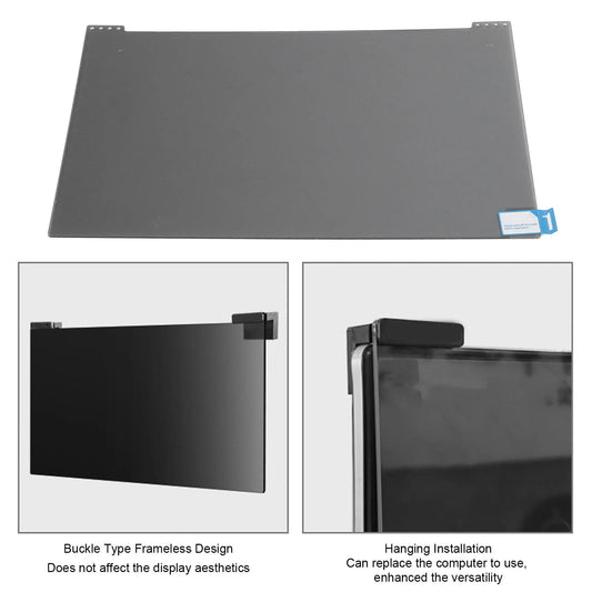 Prevent Blue Light Screen Protector High Light Transmittance Acrylic UV Blocking Computer Screen Privacy Filter for 13.3in PC
