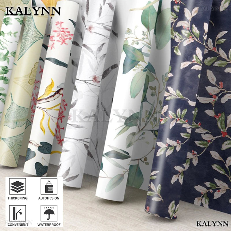 Pack Shelf Liners Self-Adhesive Drawer Papers Protect Furniture Wall Surface Decor Webcast Background Self adhesive wallpaper