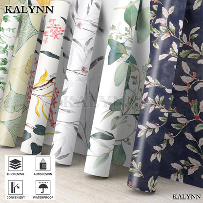 Pack Shelf Liners Self-Adhesive Drawer Papers Protect Furniture Wall Surface Decor Webcast Background Self adhesive wallpaper