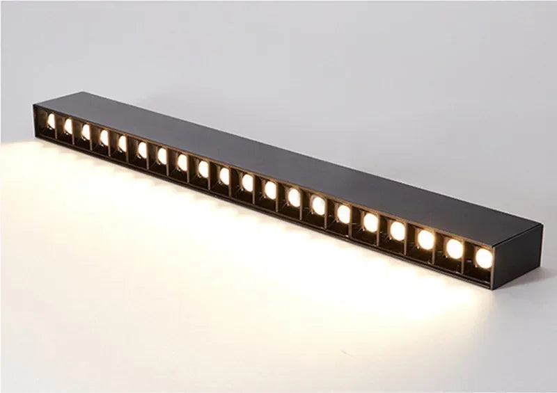 LED Spot Light 10W 20W 30W 40W line light bar creative linear long strip living room corridor light Surface Mount