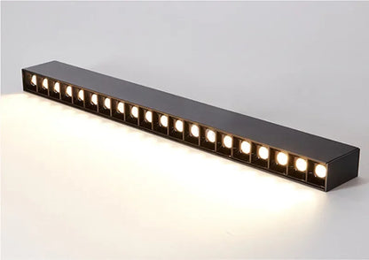 LED Spot Light 10W 20W 30W 40W line light bar creative linear long strip living room corridor light Surface Mount
