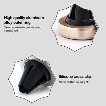 Magnetic Car Phone Holder Air Vent Mount Universal Mobile Smartphone Stand Bracket Magnet Support Cell Holder For Phone In Car