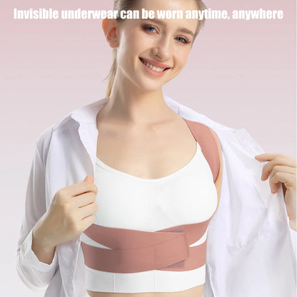 Posture Corrector for Women & Men - Upper Back Brace Support, Hunchback Straightener, Adjustable Shoulder Straps for Pain Relief