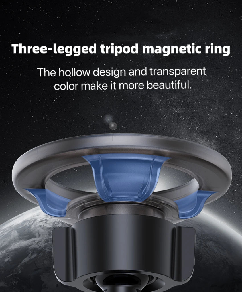 Magsafe Car Mount Magnetic Phone Holder for Air Vent with 360° Rotation Universal Phone Holders for iPhone 15