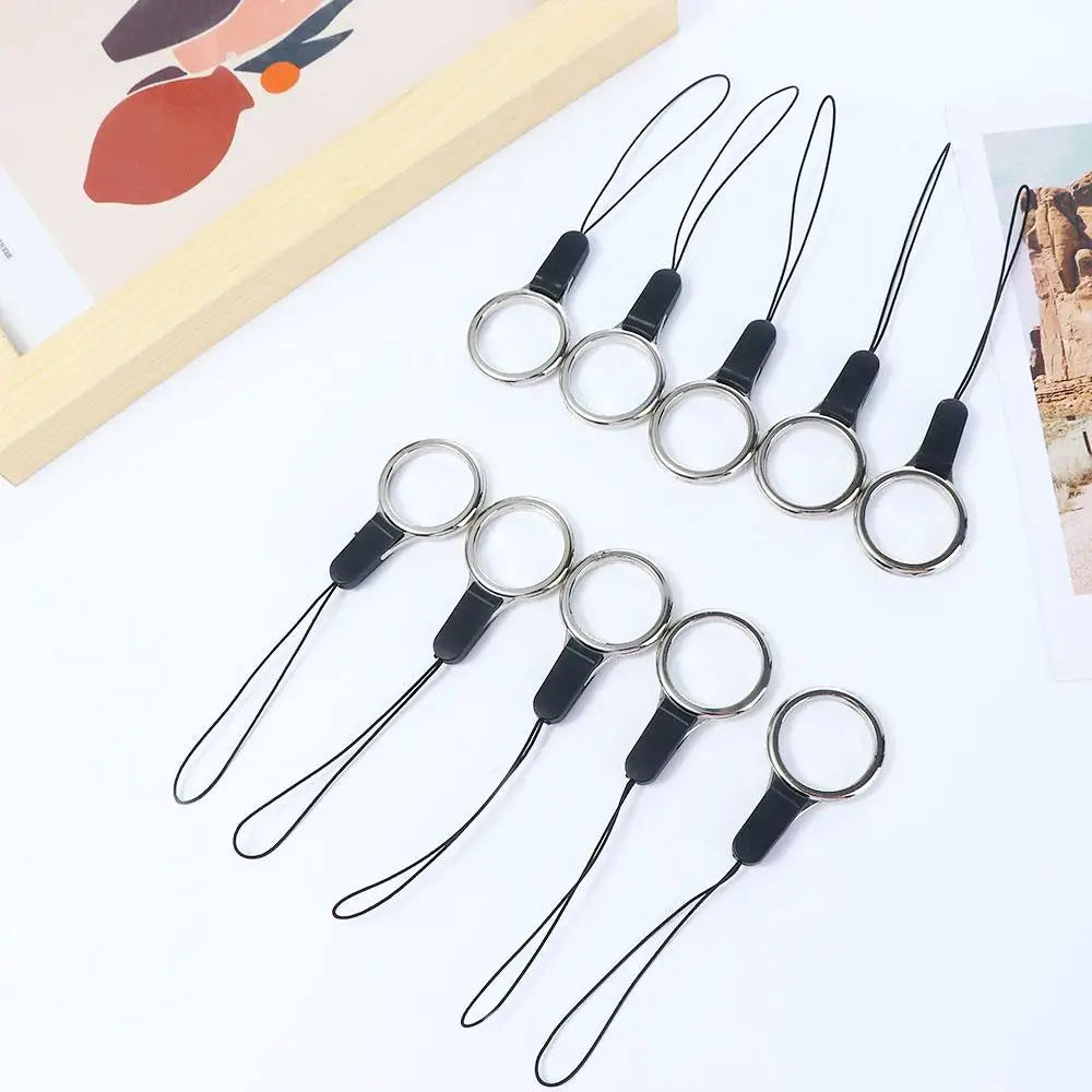Ring Phone Charms Keycord Lanyards Keychains Hooks Smartphone Strap Phone Finger Ring Mobile Phone Lanyard Phone Handheld Rope